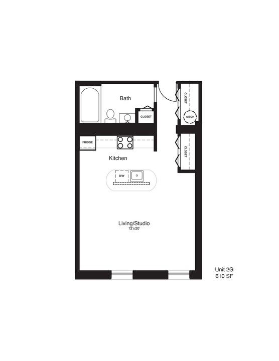 2G floorplan
