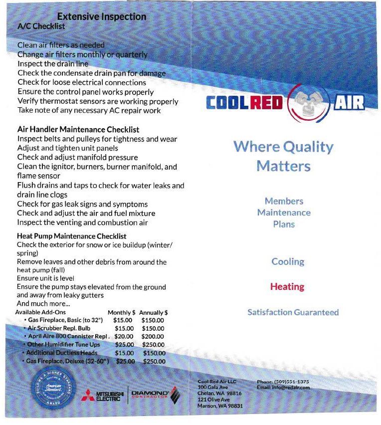 Cool Red Air LLC - Brochure