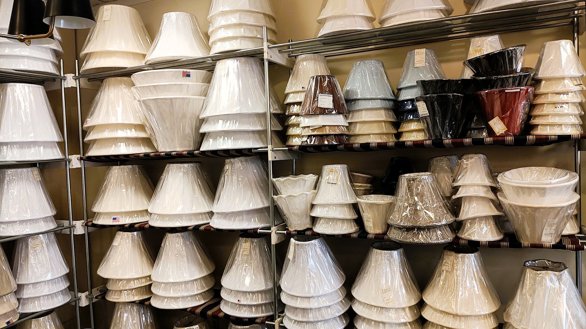Custom silk and linen lampshades - Lampshade fitting service Avon, CT