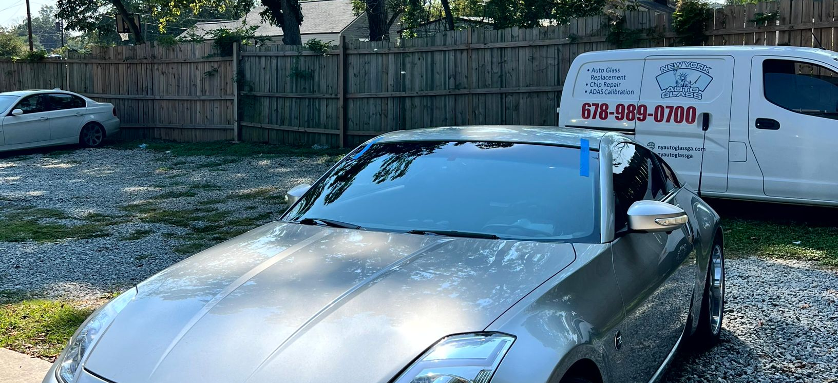 Windshield rock chip repair near Buford, GA
