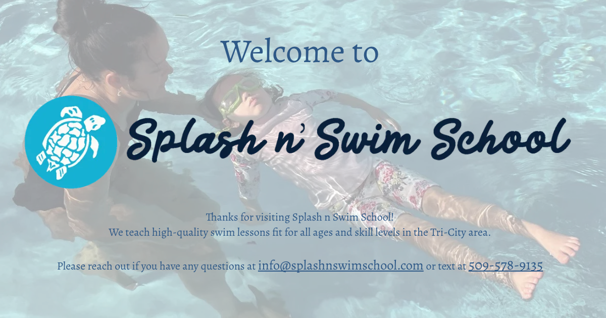 Splash n Swim School logo
