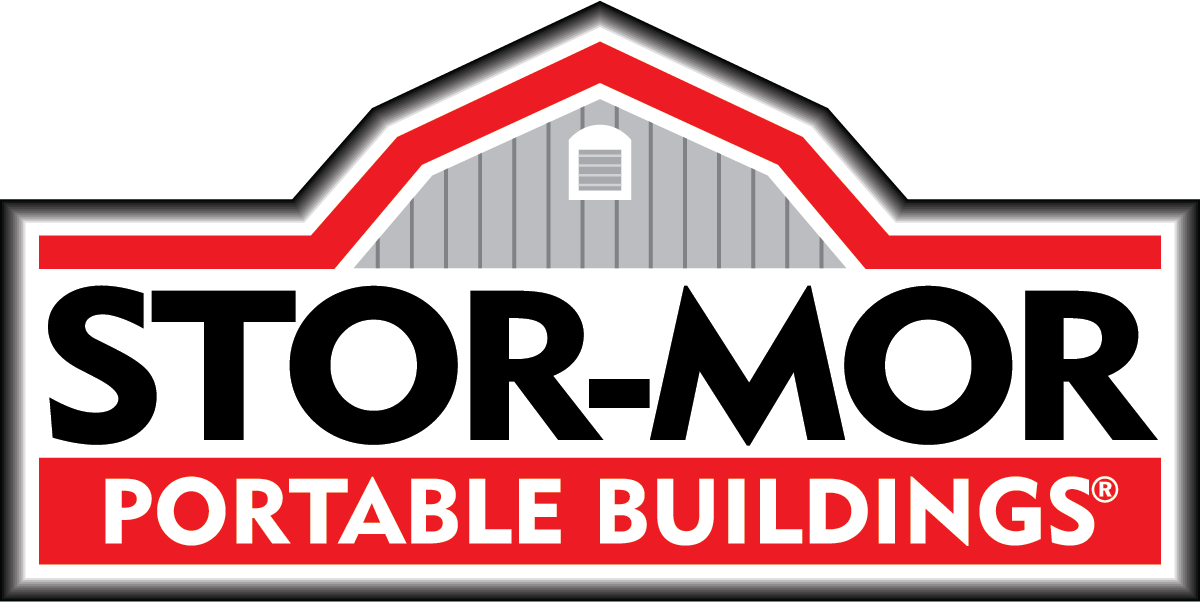 The logo for Stor-Mor Portable Buildings