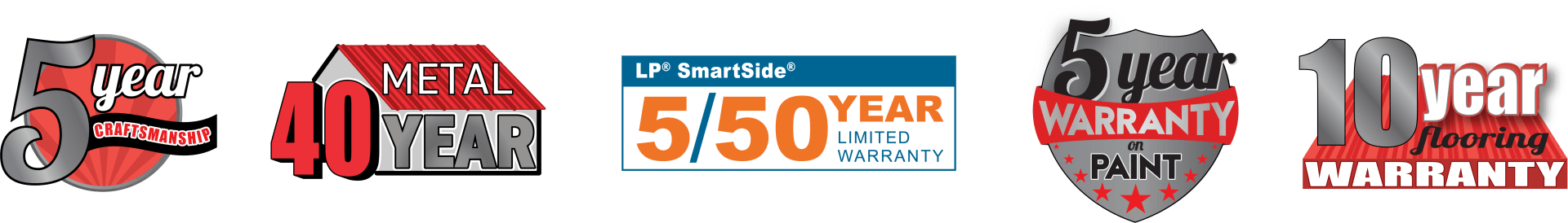 LP Smart Siding 5/50 Year Limited Warranty