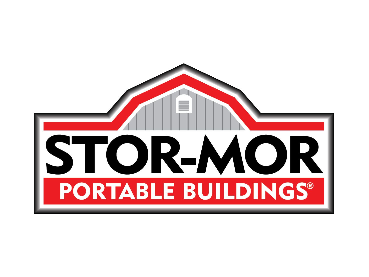 The logo for Stor-Mor Portable Buildings