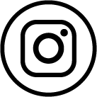 A black and white Instagram logo.