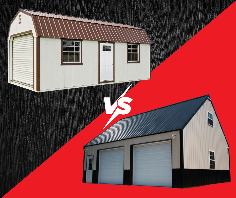 Storage Shed vs Workshop