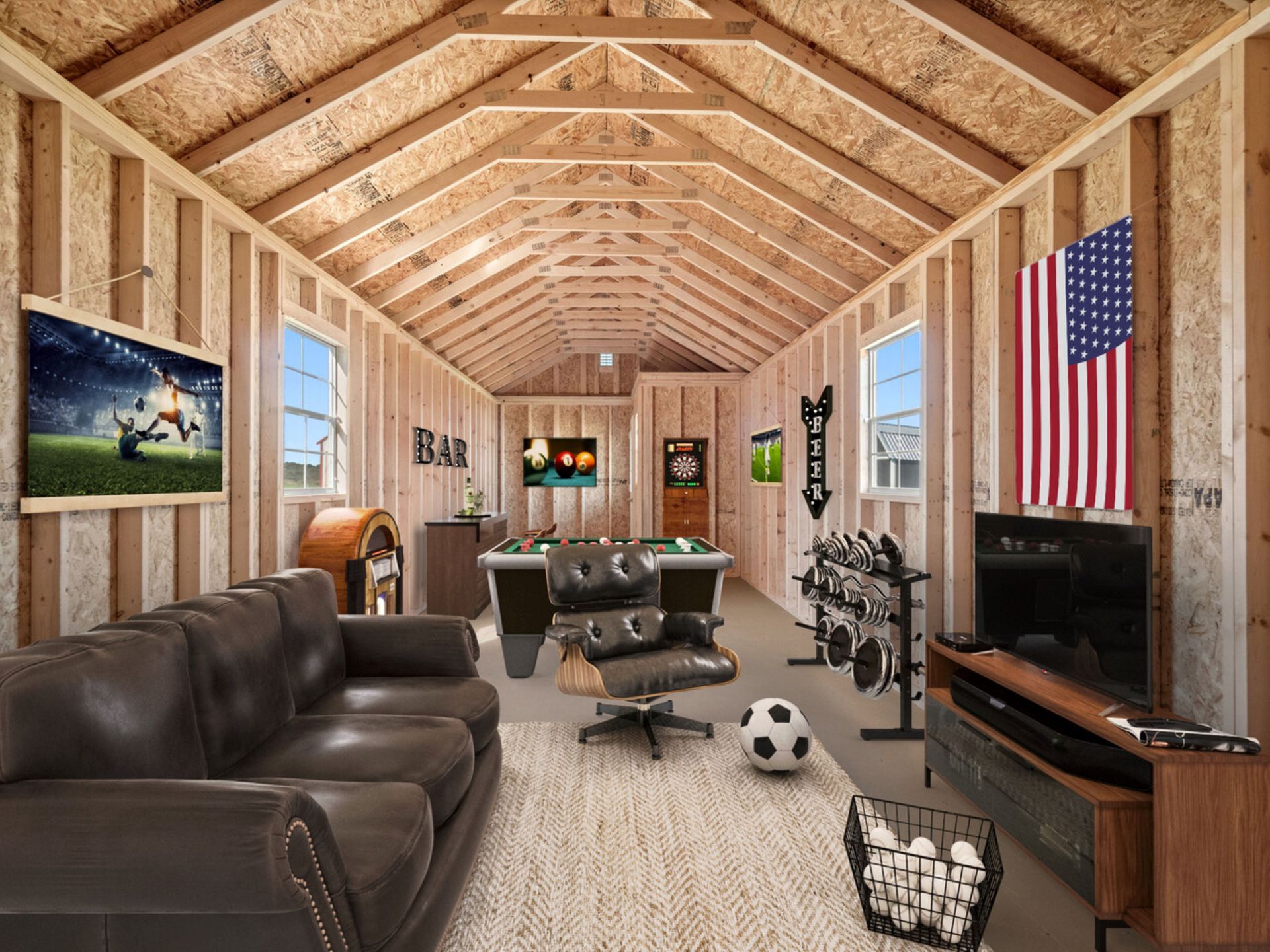 Hangout Space in a 