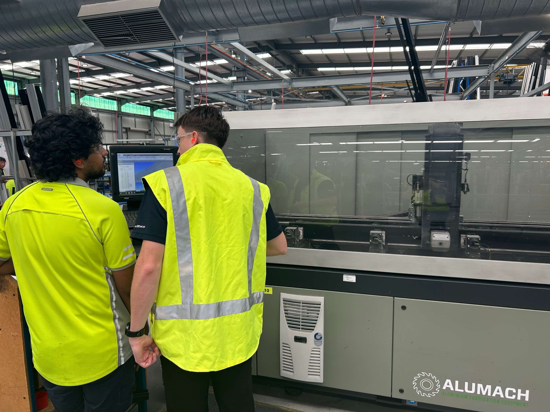 Worker from cnc machinist hire.