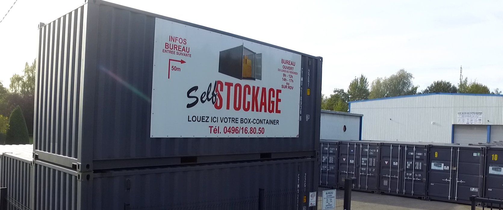 Self-stockage Wallonie — boxes 24h/24 à partir de 3€/jour | CBUS