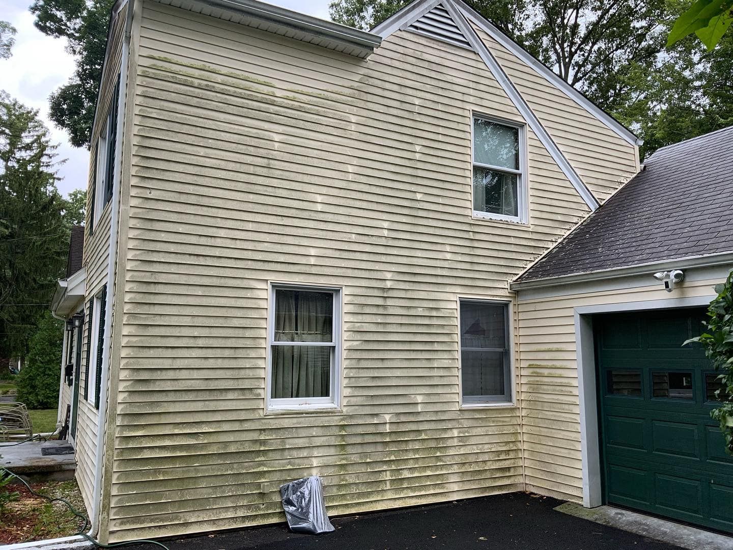 Before Power Washing House Siding — Fairfield, CT — C&S Power Washing & Services