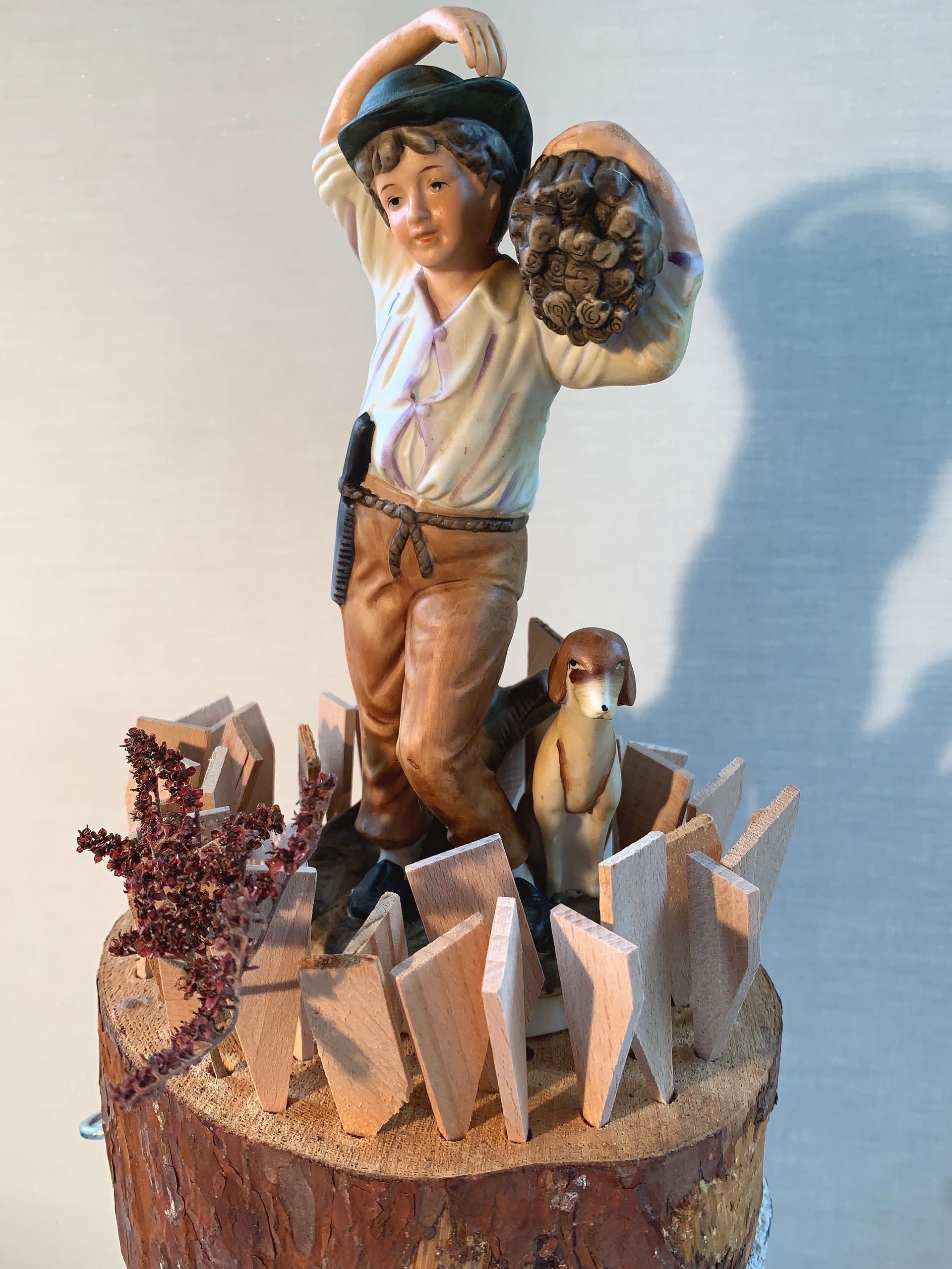 Pan - bosmannetje, assemblage