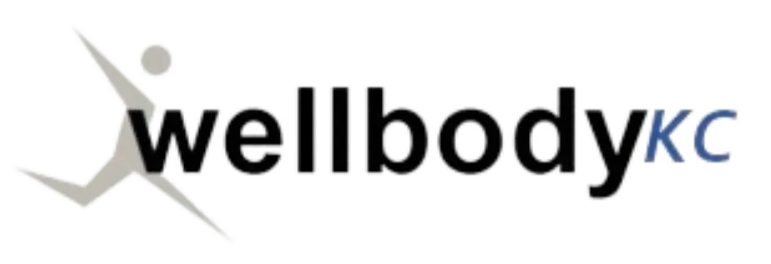 A wellbody kc logo on a white background