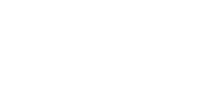 Logotipo da Pousada Vila Sol Chalés com sol e texto em branco.
