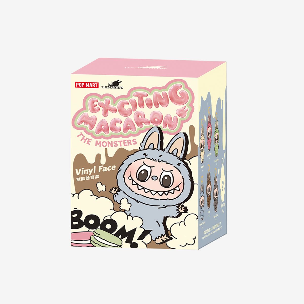 Exciting Macaron Vinyl Face ぬいぐるみ THE MONSTERS - EXCITING MACARON VINYL FACE BLIND BOX