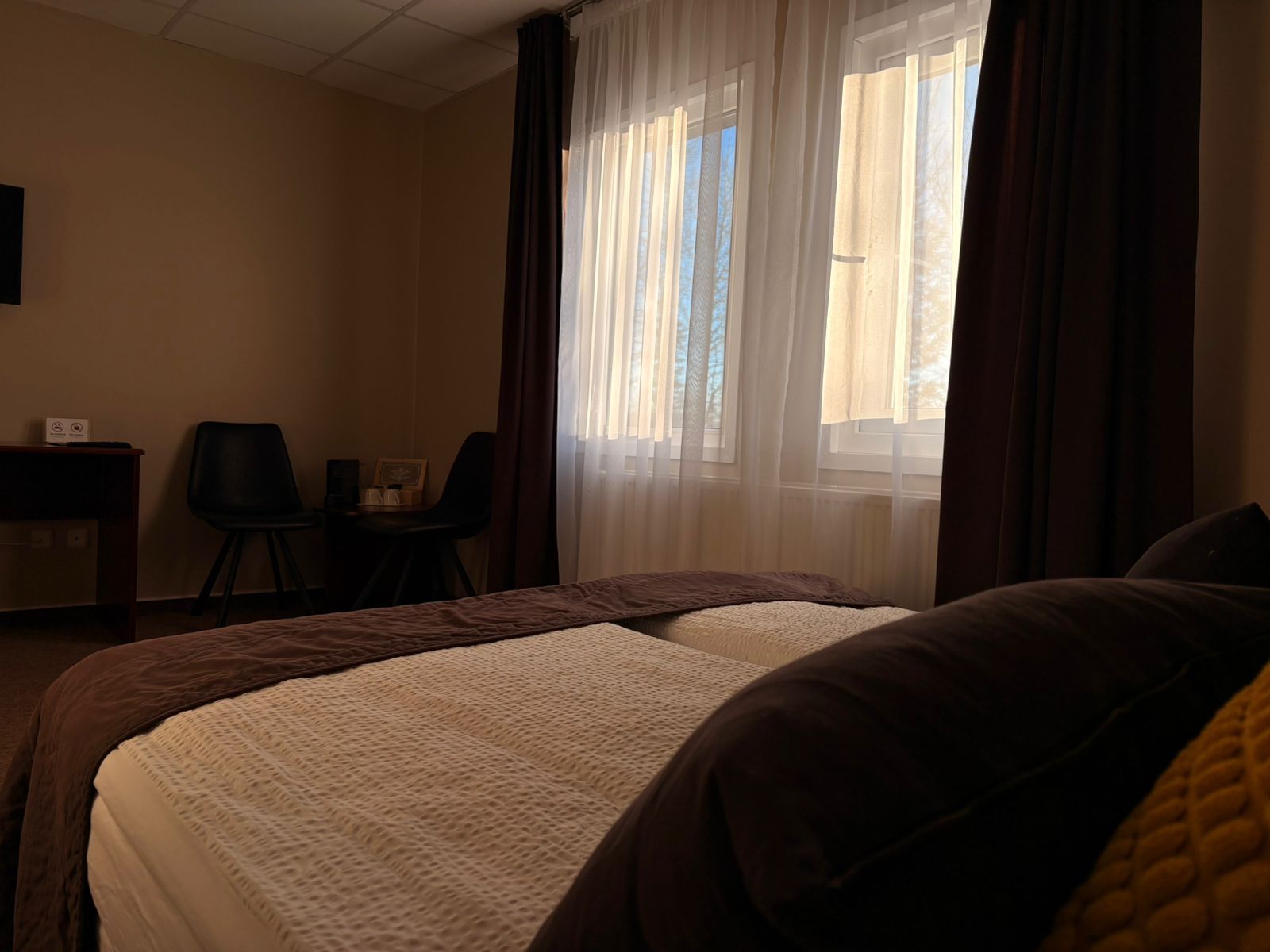 Standard double / twin picture showing the bed.