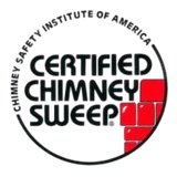 The logo for the certified chimney sweep safety institute of america
