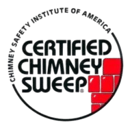 The logo for the certified chimney sweep safety institute of america