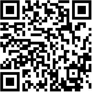 A black and white qr code on a white background.