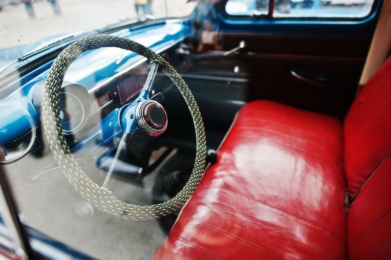 cleaning car upholstery