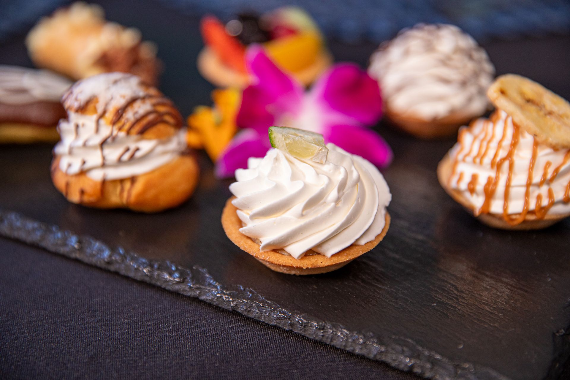 dessert catering tray