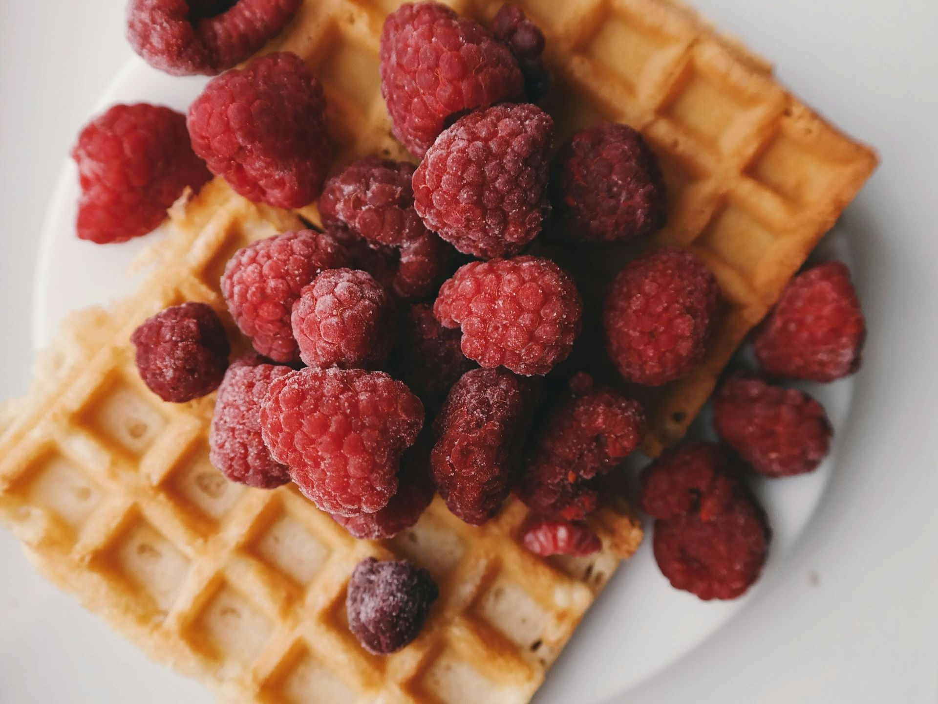 waffle bar with fruit