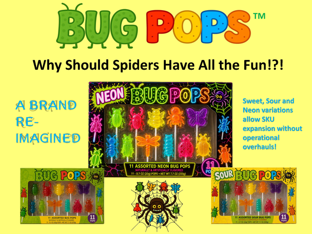 Bug Pops Brand Guide Page 1