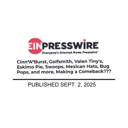 EIN Presswire headline dated Sept. 2, 2025, discussing the potential comeback of discontinued brands like Eskimo Pie.