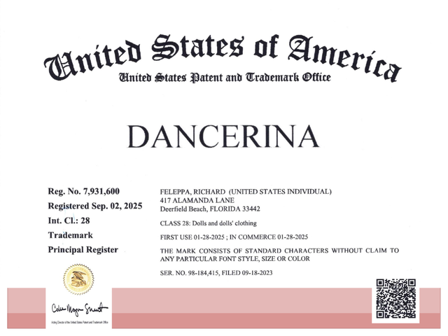 Dancerina Brand Guide Page 1