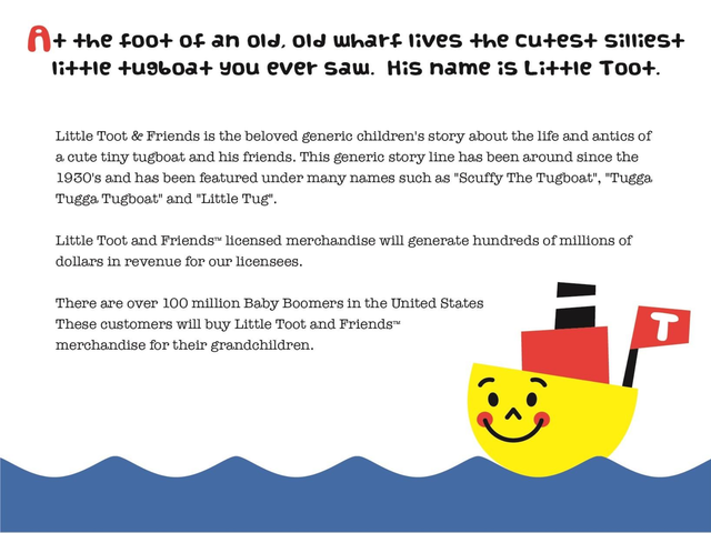 Little Toot & Friends Brand Guide Page 2