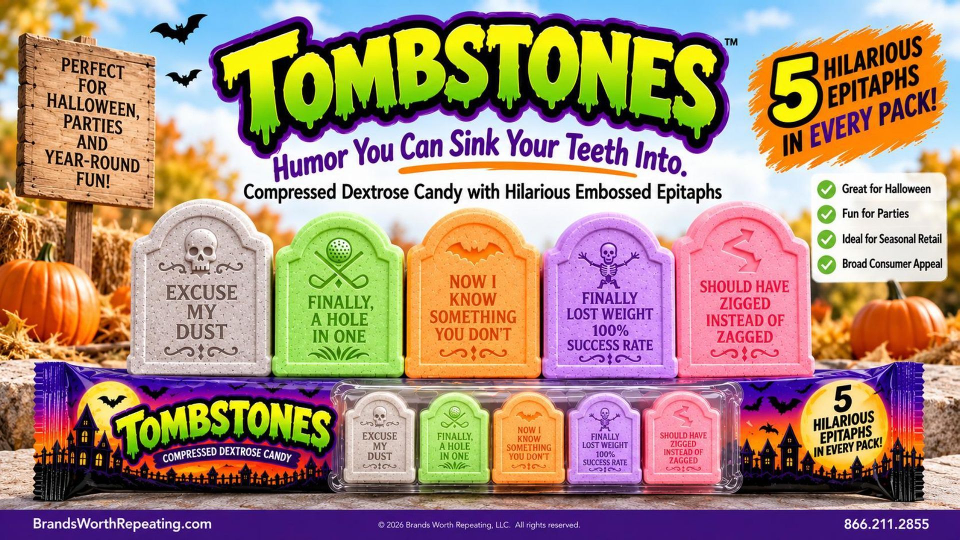 Tombstones Pitch Deck Page 1