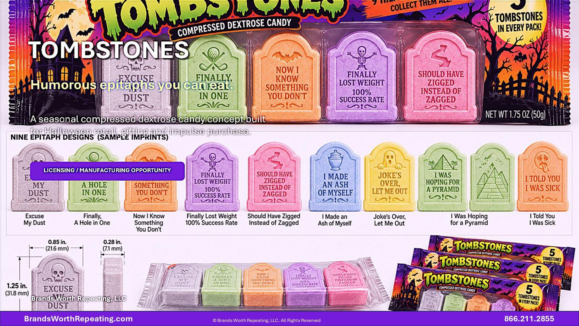 Tombstones Pitch Deck Page 2