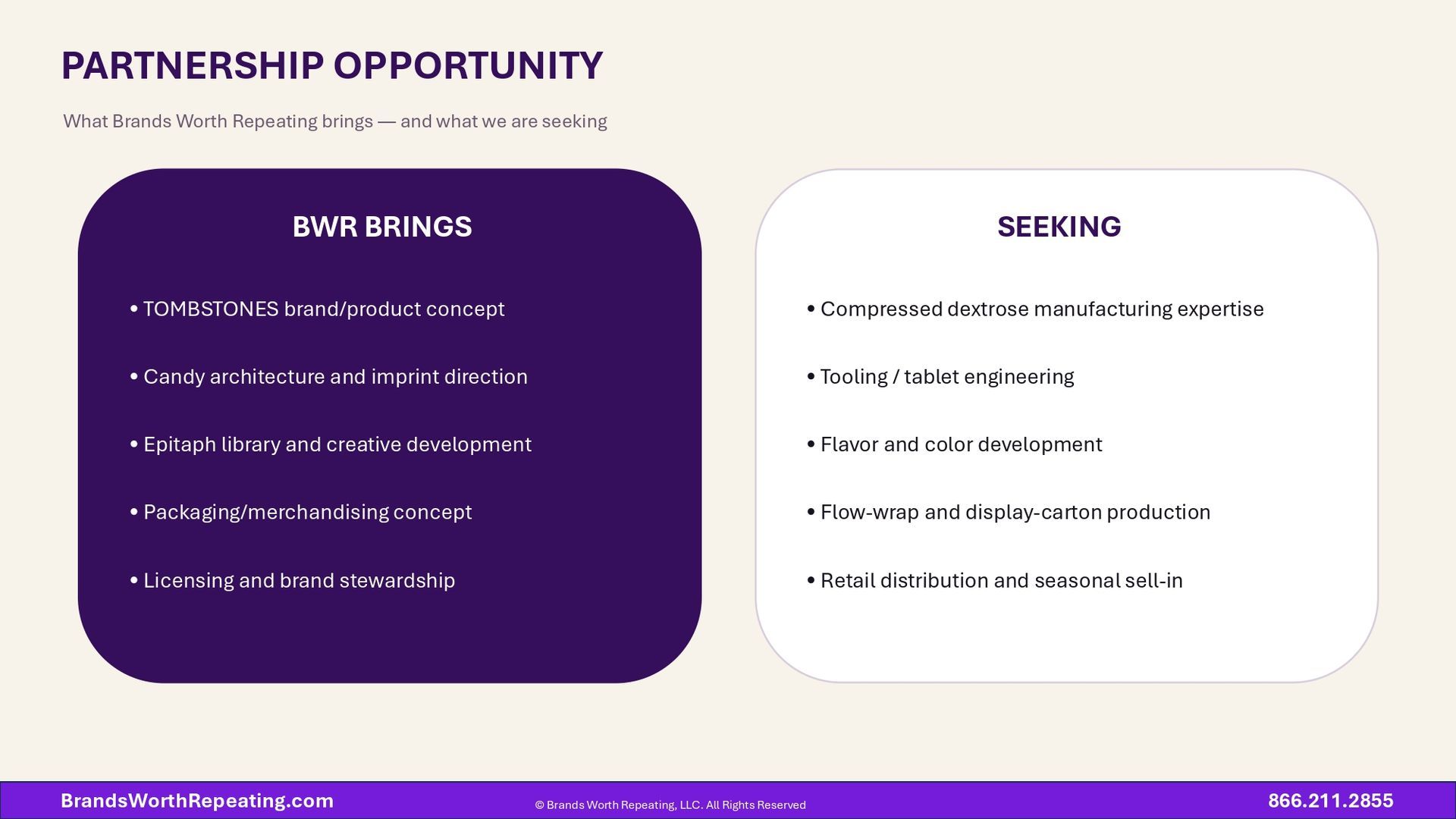 Tombstones Pitch Deck Page 10