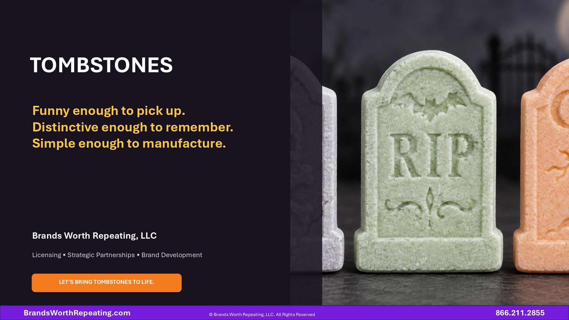 Tombstones Pitch Deck Page 11