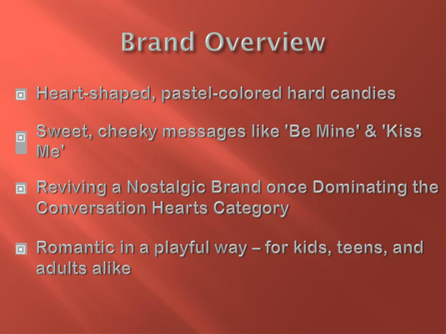 Valen-Tiny's Candy Brand Guide Page 3