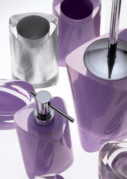 set bagno viola