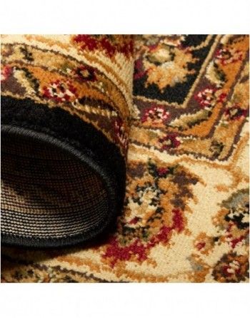 A close up of the bottom of a rug