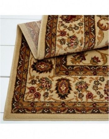 A rug that has a floral pattern on it
