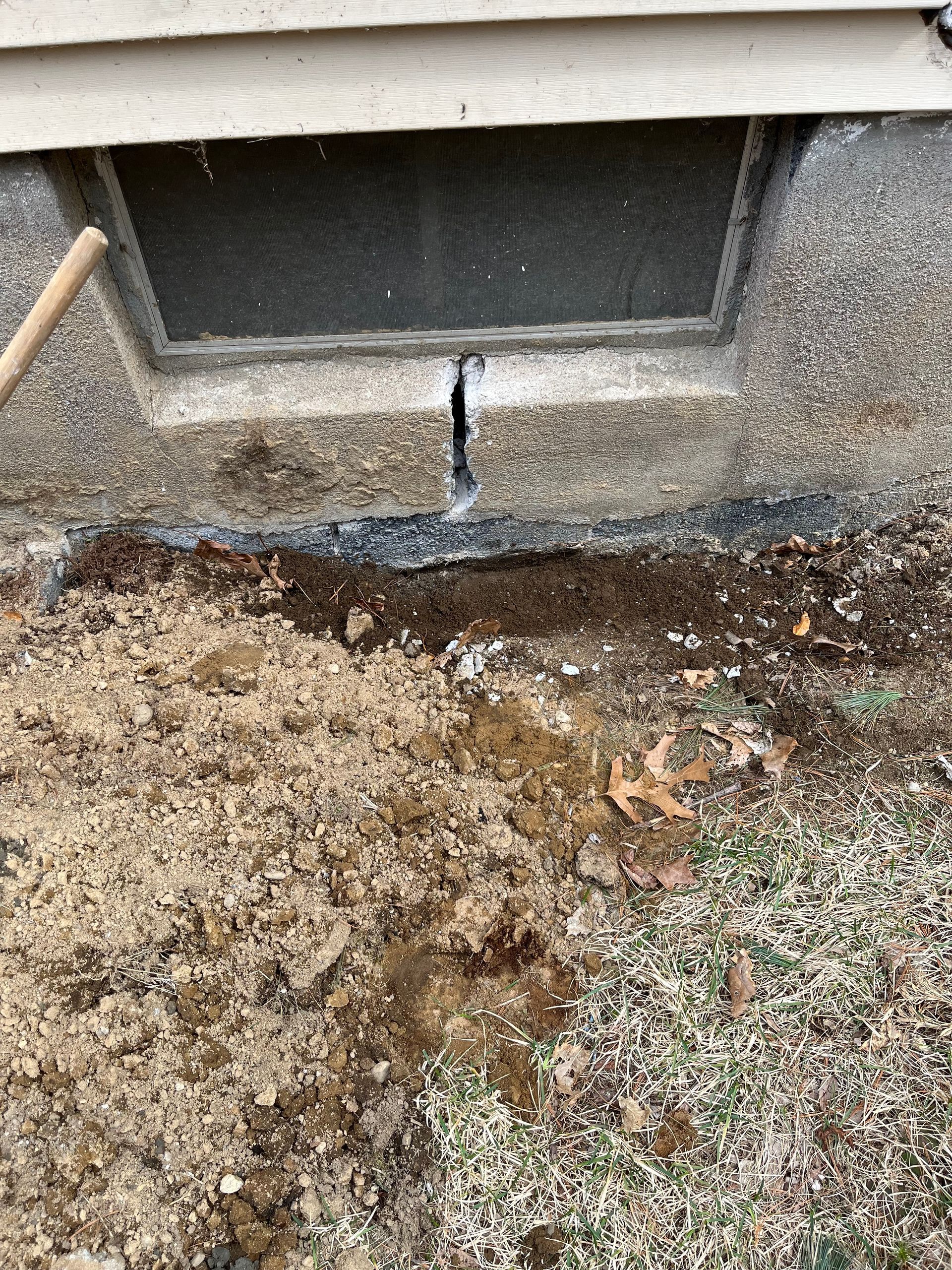 Foundation crack repair
