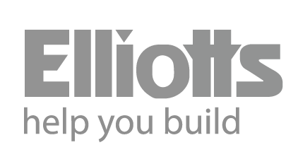Gray logo of 