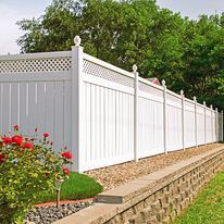 Vinyl Fence — Columbia, TN — Maury Fence Co., Inc.