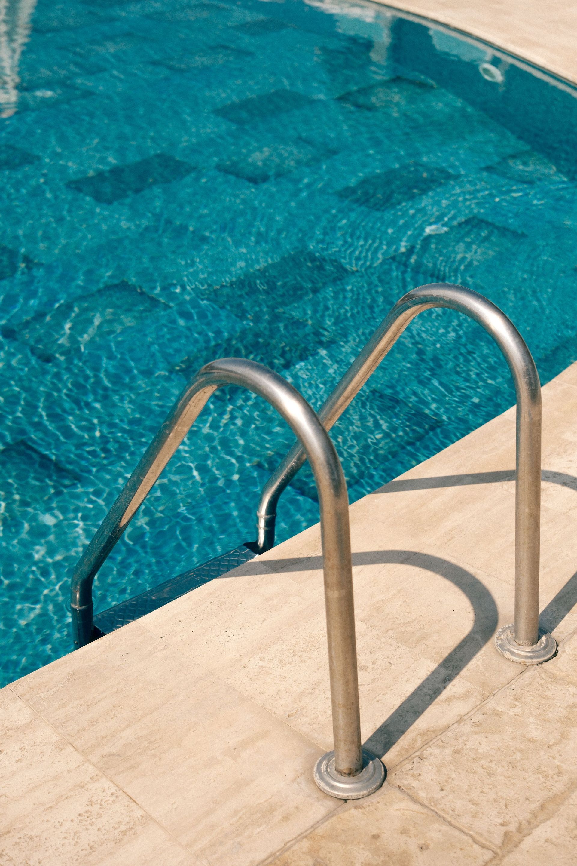 Crystal clear pool after professional cleaning service in Granbury TX