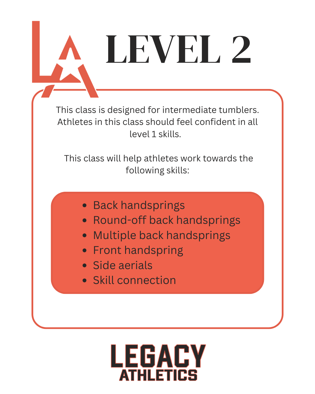 Level 2 Tumbling