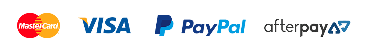 A visa mastercard and paypal logo on a white background