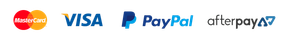 A visa mastercard and paypal logo on a white background