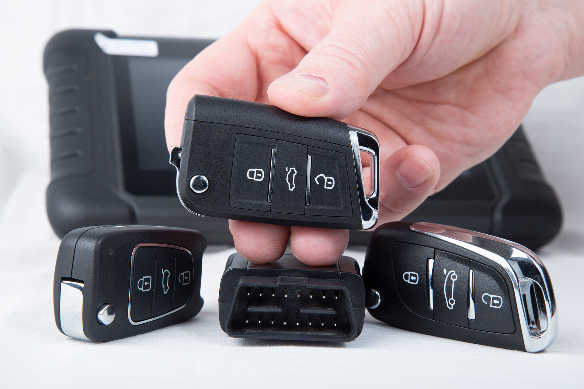 car keys and phobs