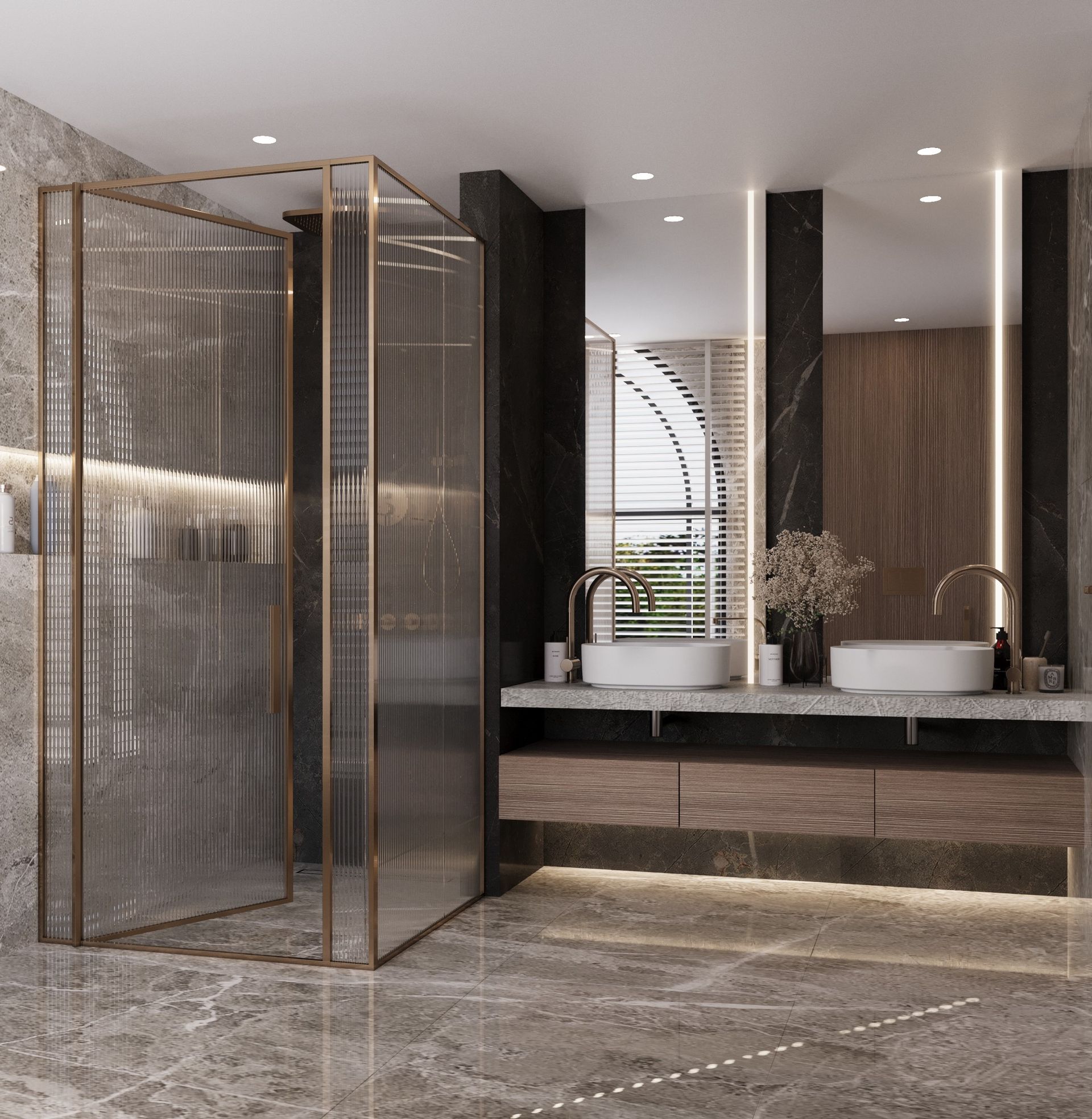 حمام تصميم داخلي