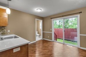 Glass sliding back door