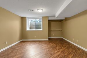 Living room space with smooth flooring and modern layout