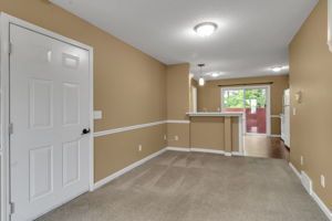 Interior lounge space with modern finishes and open floor area
