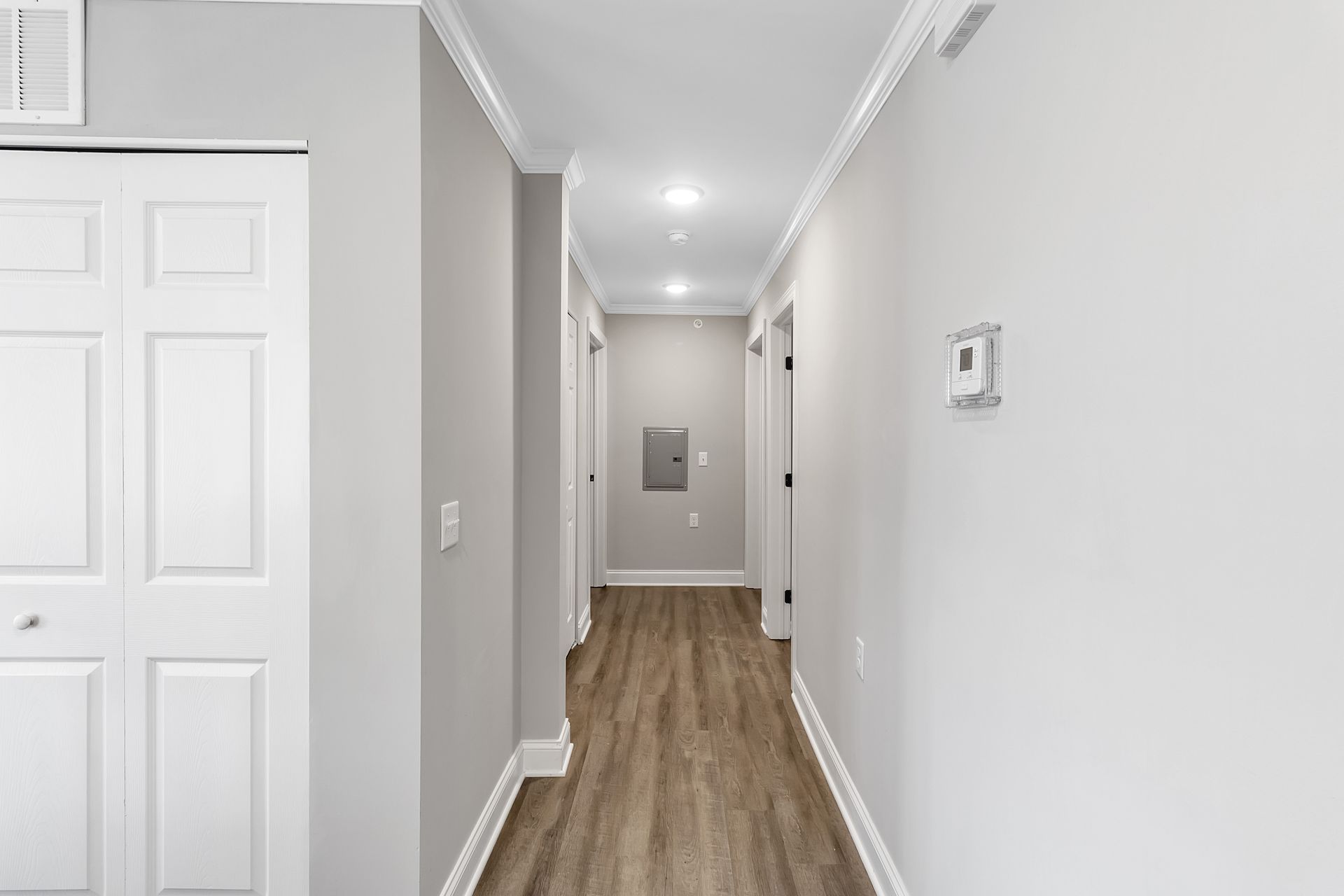 Hallway of Apartment Unit.